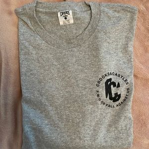 Crooks @ Castles T-shirt Large Grey